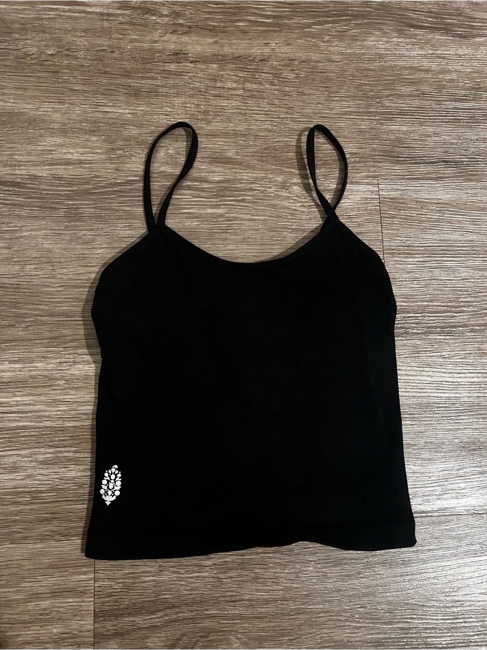 Free People Movement Black Cropped Tank